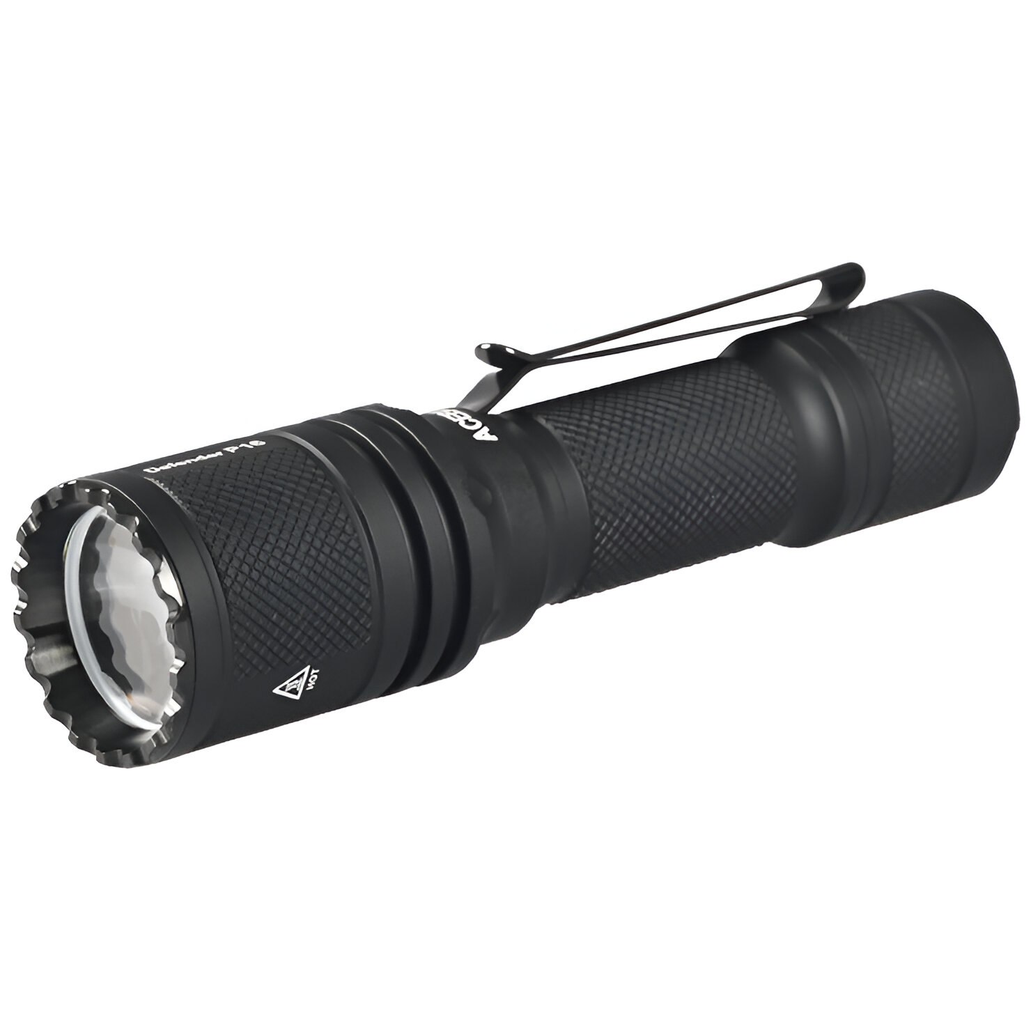 AceBeam Defender P16, 1800 lm, black - Taktická LED baterka, čierna