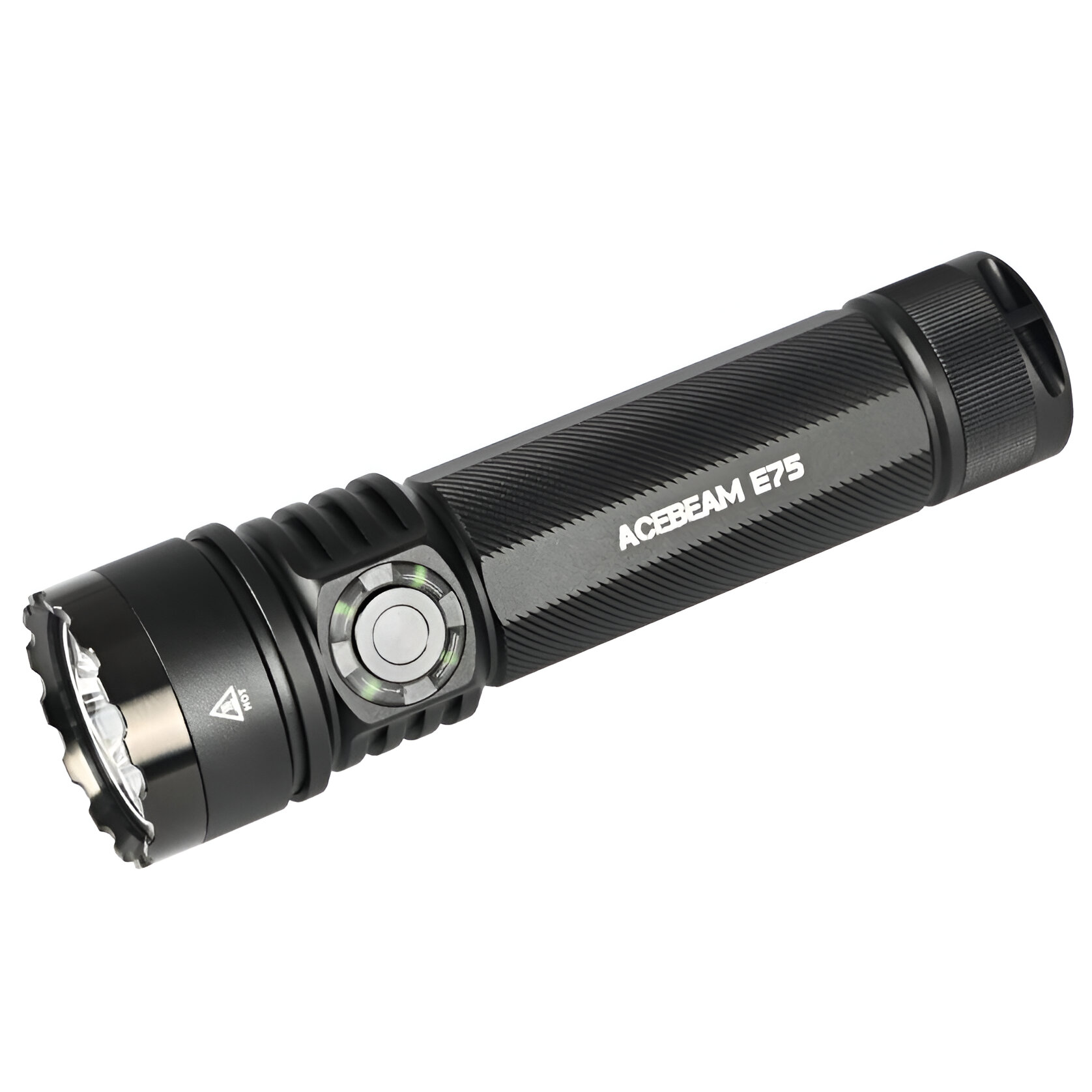 AceBeam E75, 4500 lm, black - Taktická LED baterka, čierna