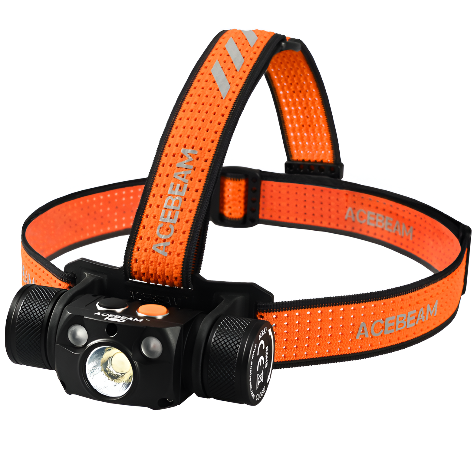 AceBeam H30 R+G, 4000 lm, black - LED čelovka, čierna