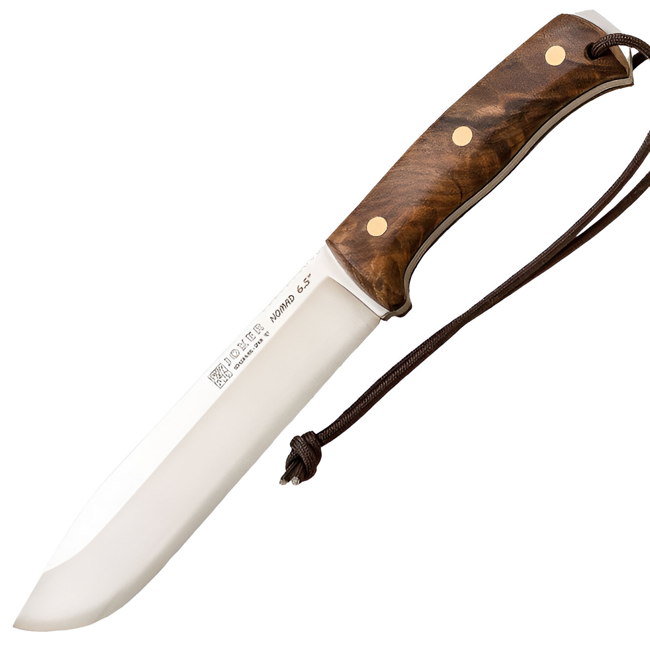 Joker Nomad 6,5" - Bushcraftový nôž, 17 cm, orechové drevo