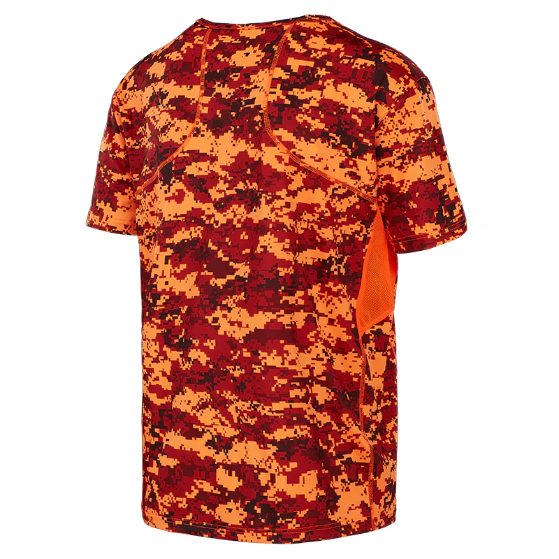 Stagunt Orset Blaze Pixel Camo - Tričko, oranžové