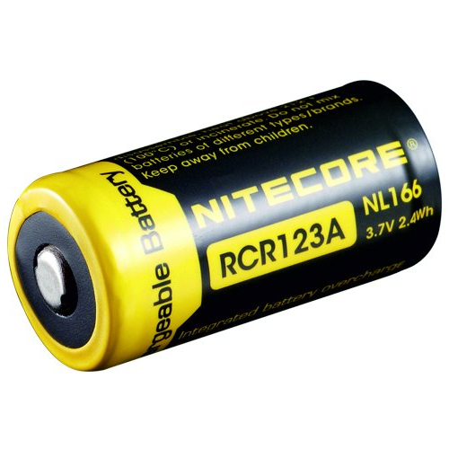 Nitecore Batéria RCR123A, 650 mAh, 3,7V